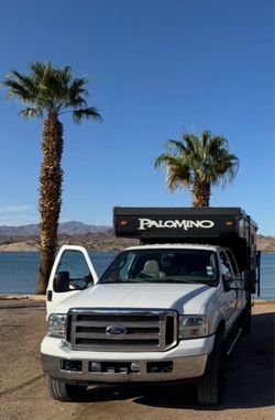 COMBO - Truck & Truck Bed Camper: 2021 PALOMINO Camper; 2005 Ford F350 Lariat Super Duty Crew Cab (Diesel) (total: $23,900)