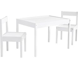 2 Set Infant Table And Chair Wood White $50 Each Set 