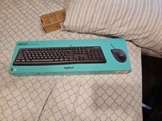 Logitech Mk120 Plug And Play USB Combo