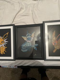 First Three Ev Evolution Paper Quilling One Of One