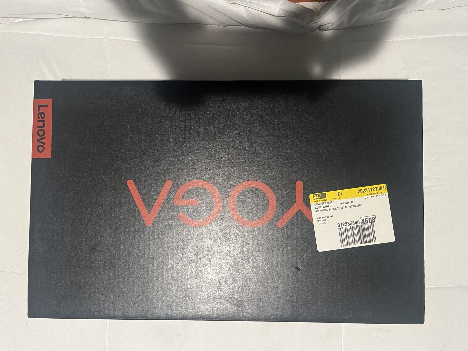Lenovo - Yoga 7i -16” 2K 2 in 1 Touch Screen Laptop