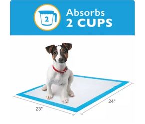 Great Choice® Regular Dog and Puppy Pee Pads, Potty Training, Unscented, 150 Count
