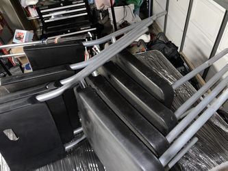 4 Office Chairs … Only 5 bucks All 4 Chairs