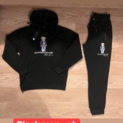 Men Polo Sweatsuit Size X-Large 