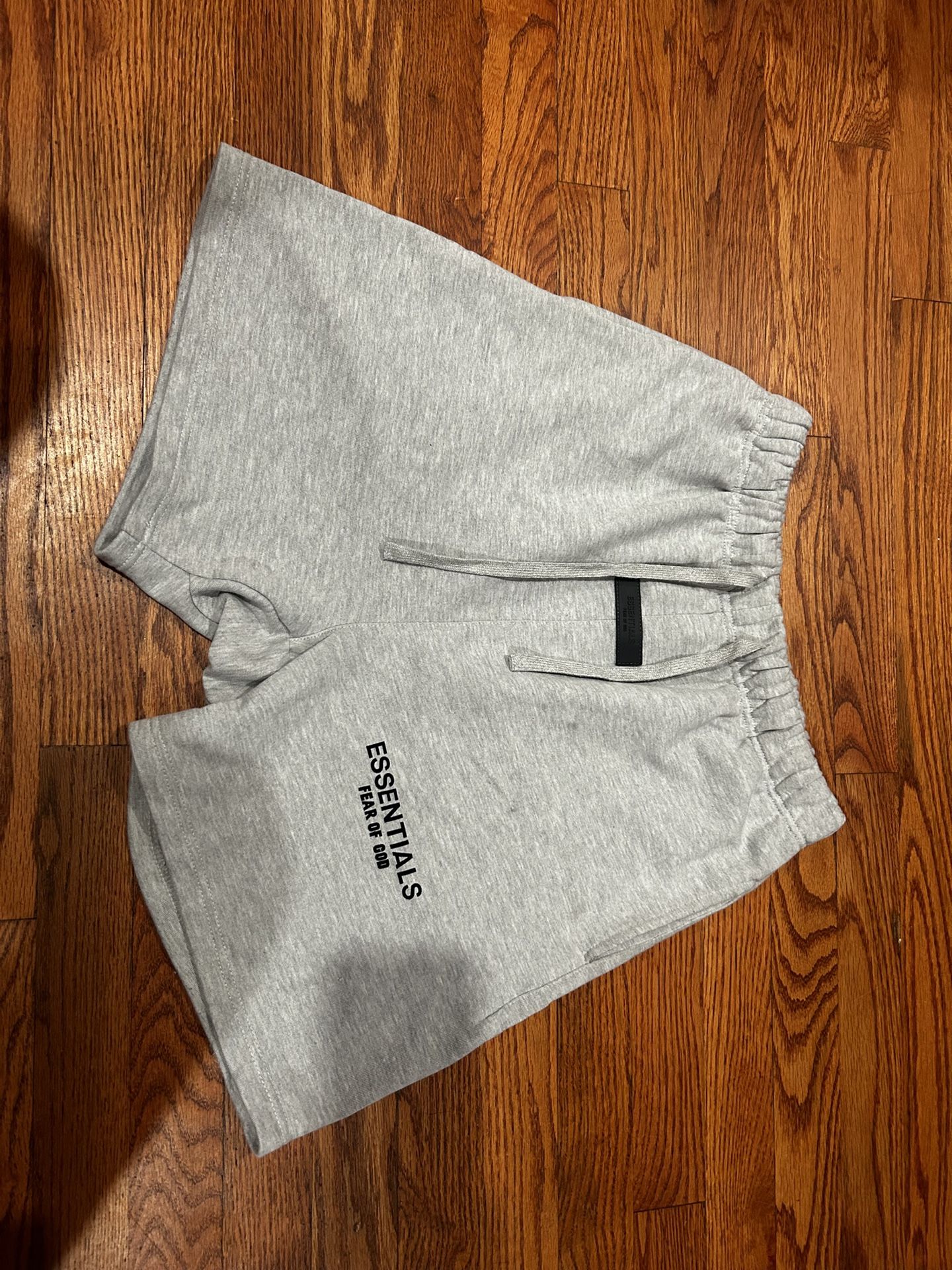 Fear Of God Essentials shirts light heather grey size medium