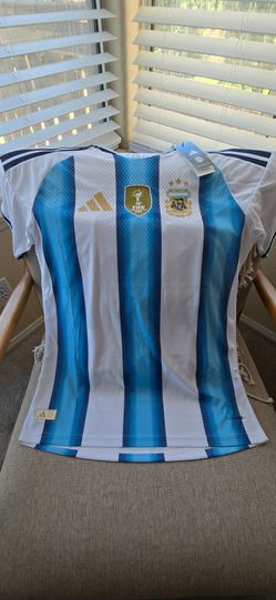 New Men's 2026 Argentina Home Jersey - Player Version - XL