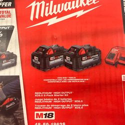 Milwaukee xc 6.0 starter kit