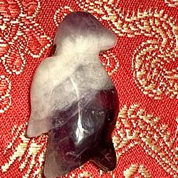 Amethyst Bird/ Penguin Pendant