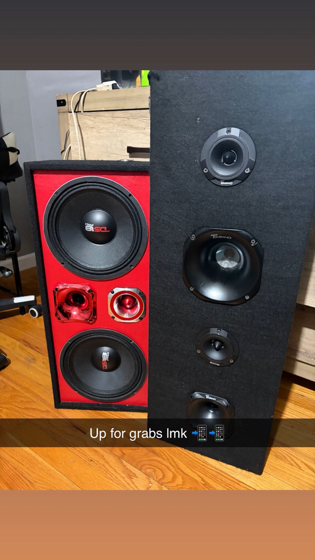 Driver Box And Ten Inch Chuchero