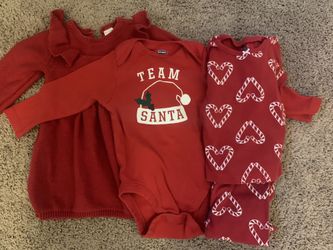 Christmas Clothes 12-18 months