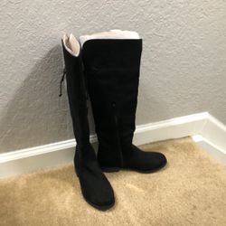 Black Knee High boots  - Little Girl Size 3