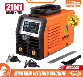 Welding Machine 2 in 1 ARC MMA LIFT TIG MINI IGBT Inverter LED Digital Display Portable Home Welder 220V 10-200A