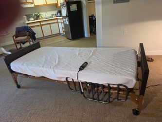 Drive electric hospital bed and mattress