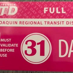 Monthly Bus Pass