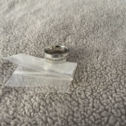 14 K White Gold 
