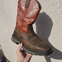 Size 9.5 EE Ariat Work Boots Soft Toe