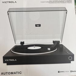 Record Player :Victrola Fully Auto W/ Bluetooth. 