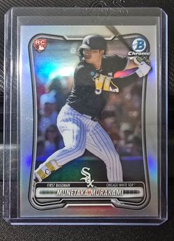 2026 Bowman Chrome #9 Munetaka Murakami 🔥RED ROOKIE RC VARIATION🔥 White Sox