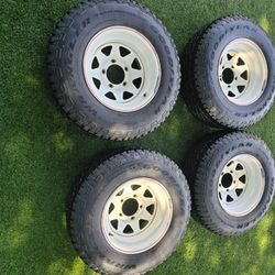 4 WHEELS&TIRES 235-75R15 5X5.5