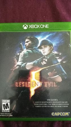 Resident evil Xbox one