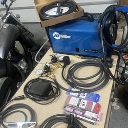 New Miller Multimatic 215 All-in-One Multiprocess Welder w TIG Kit - 951674