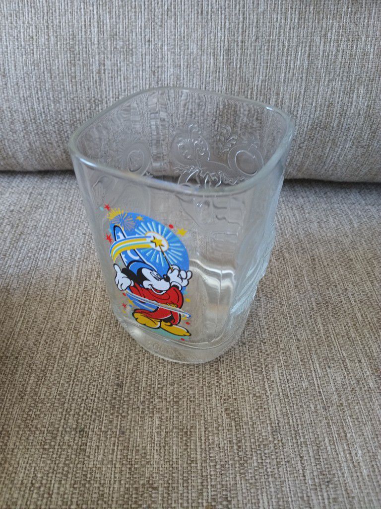 Disney glass Cup 