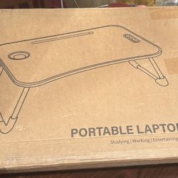 Bed Tray Laptop Foldable Table,