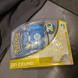 Tomy Pokemon 20th Anniversary Celebi #251 Limited Edition Figure w/ Great Ball 