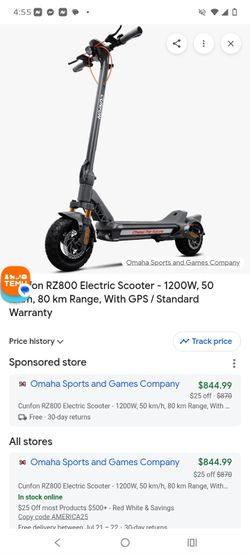 Cunfo e scooter