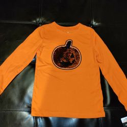 Halloween Pumpkin Kid's Shirt! (6-6x) In Size. Brand New W/Tags!