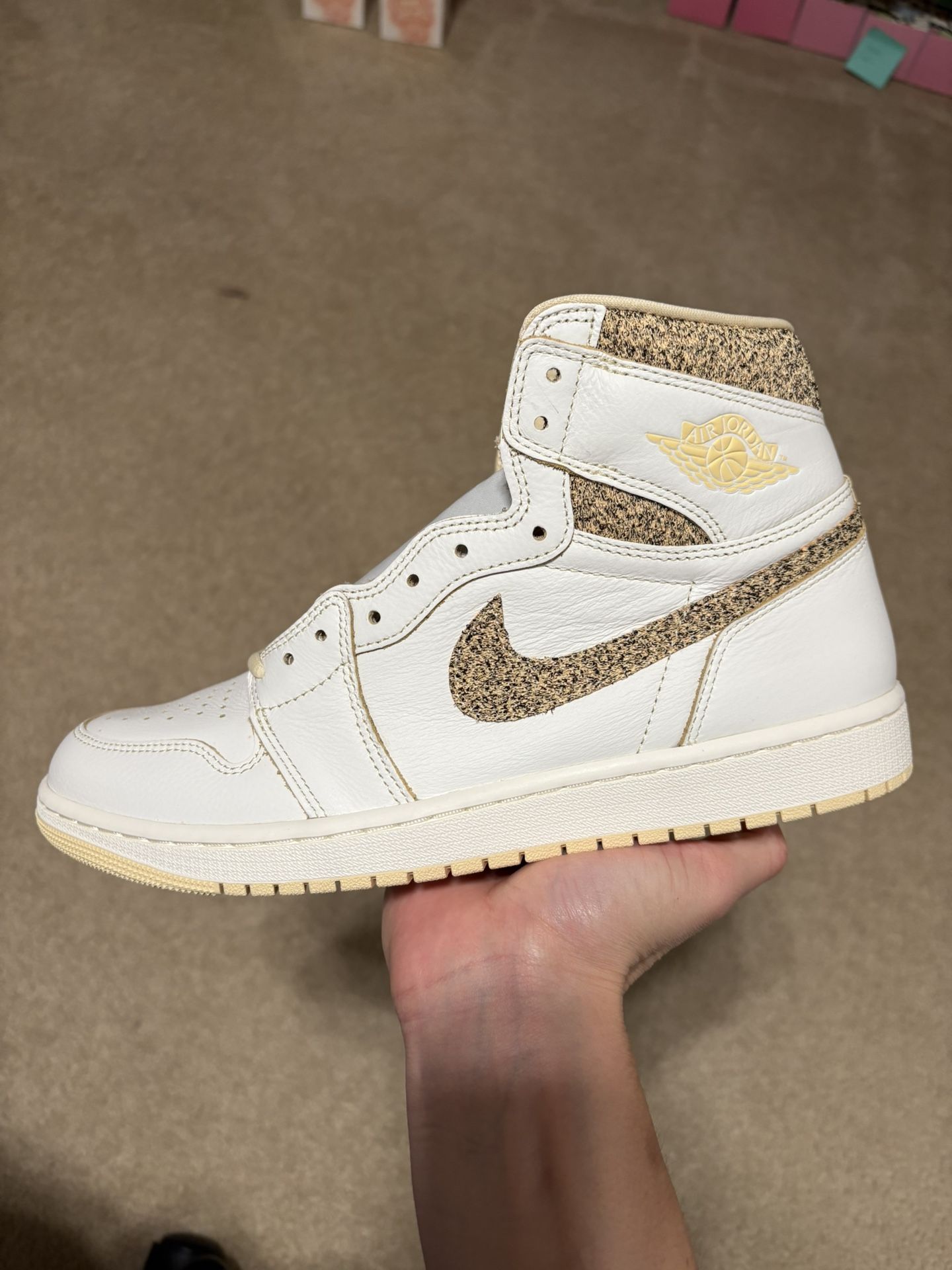 Size 11 - NEW Air Jordan 1 Retro OG Craft High 'Vibrations of Naija'