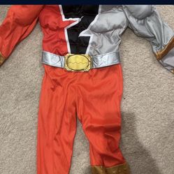Size 5 Power Ranger Suit No Mask