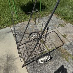 Last Chance Shopping Cart Has Some Rust But Works Great