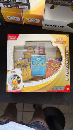 Pokémon TCG 30th Celebration Poster Collection Box