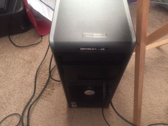 Dell optiplex 780 computer, tower, monitor
