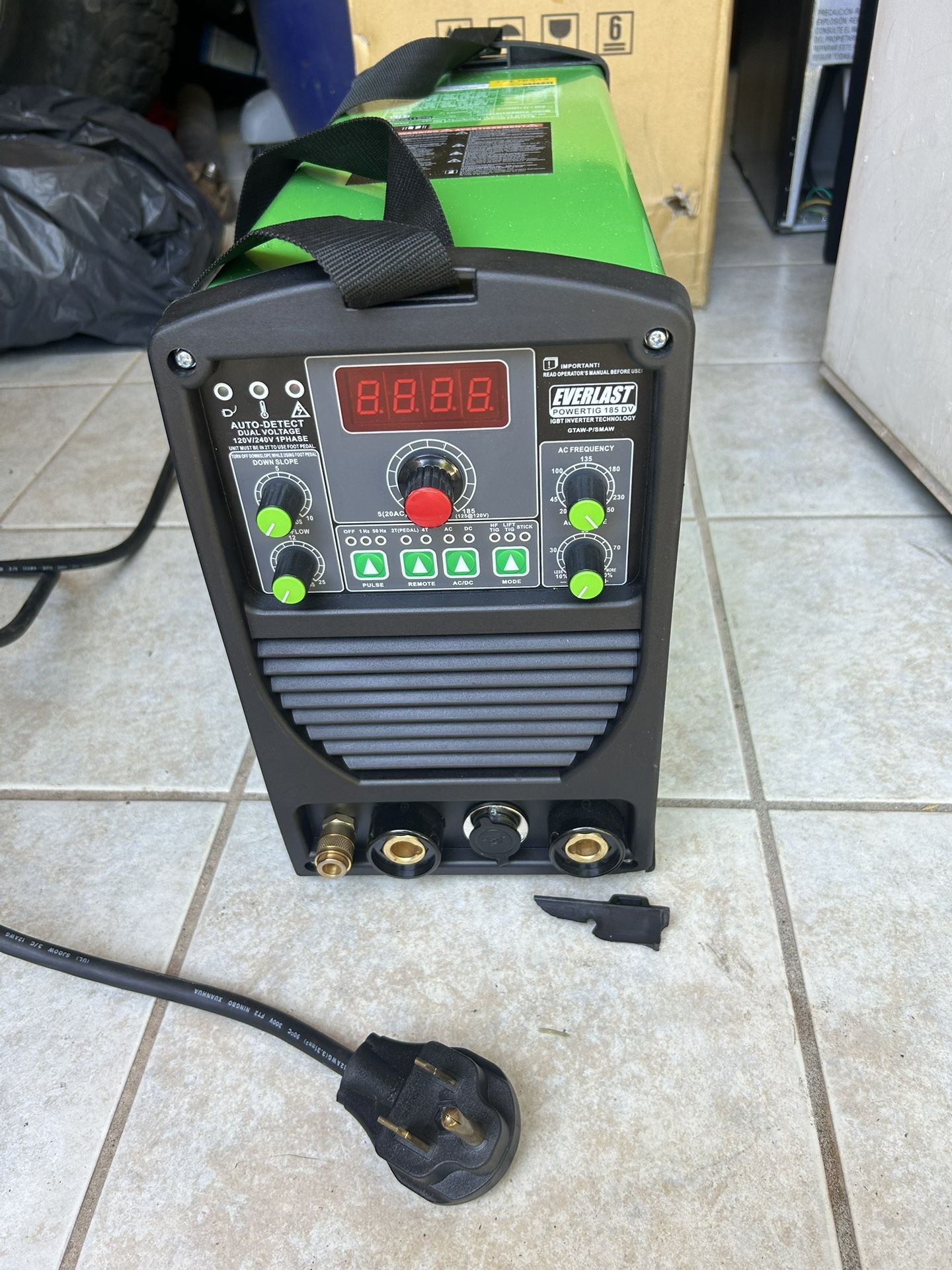 Everlast PowerTIG 185DV TIG Welder, NEW