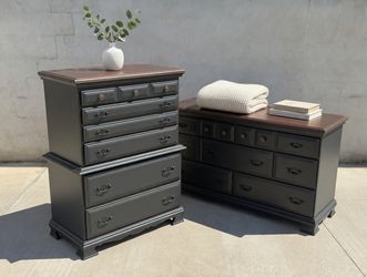 Bedroom Set of 2 Dressers