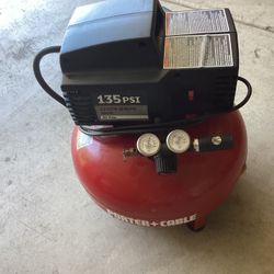  Porter Cable Pancake Compressor 6 Gallon 150psi   Excellent Condition Hardly Used. Cash Only Price Is Firm