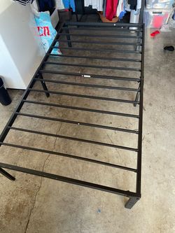 2 New twin mattresses with bed frames