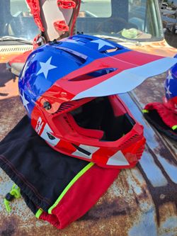 Dirt bike helmet- size large
