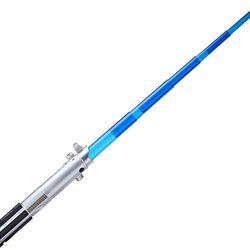 Star Wars Luke Skywalker Force Action Lightsaber Electronic 2006 Blue Blade 