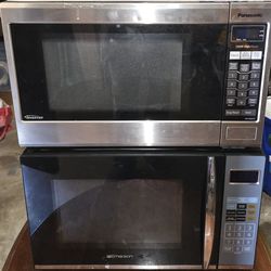 Used kitchen appliances - 2 microwaves and 1 toaster oven