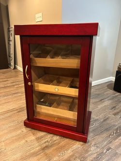 Spartacus 1,000 Cigar Cherry Humidor Cabinet