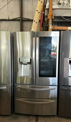 LG 3-Door Refrigerator (French Door Fridge) - Ice Maker, Water Dispenser