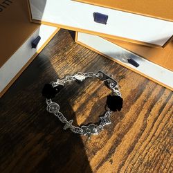 Silver-Stainless steel bracelet