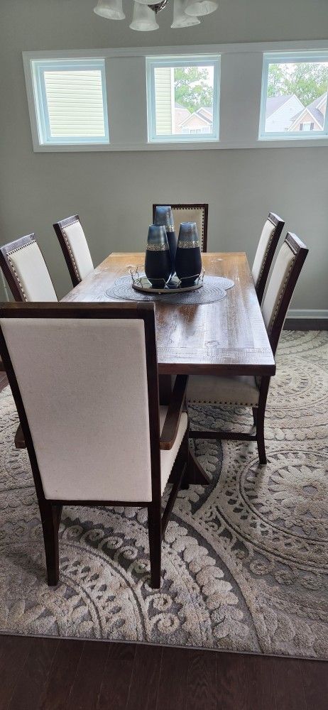 6 Dining Table Chairs