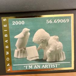 Department 56 Snowbabies “I’m An Artist” Collectible  