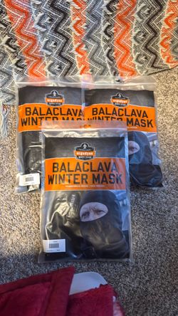 Ergodyne Balaclava Winter Mask – 3 Pack
