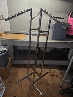 Retail clothing rack sturdy works great