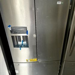 KITCHEN AID 36” FRENCH DOOR REFRIGERATOR STAINLESS STEEL $1200